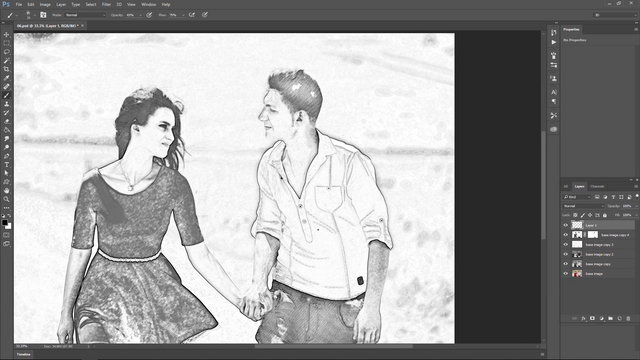 Turn your photos into Pencil Drawing in Photoshop Pencil Sketch 